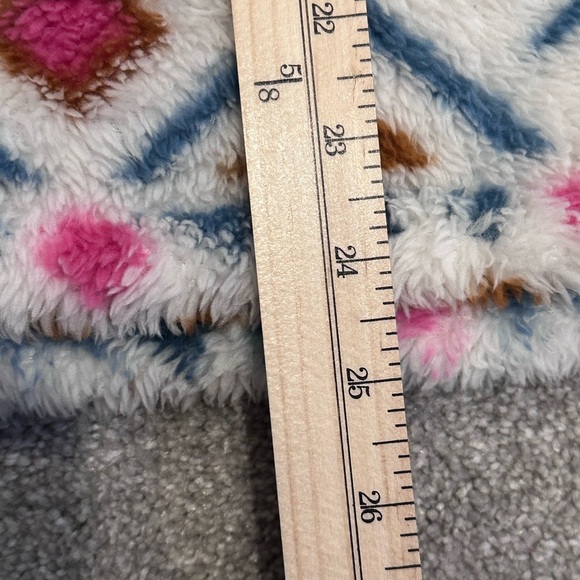 Eddie Bauer Women's Aztec Fleece Quarterzip Sweater Size Small - Picture 11 of 12